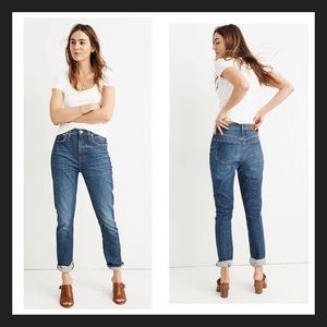 Madewell The High-Rise Slim Boyjean: Eco Edition